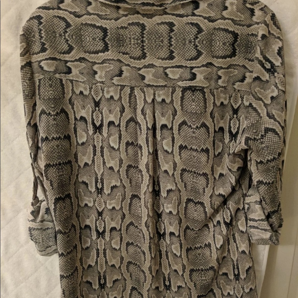 Express Button Down Blouse - image 2